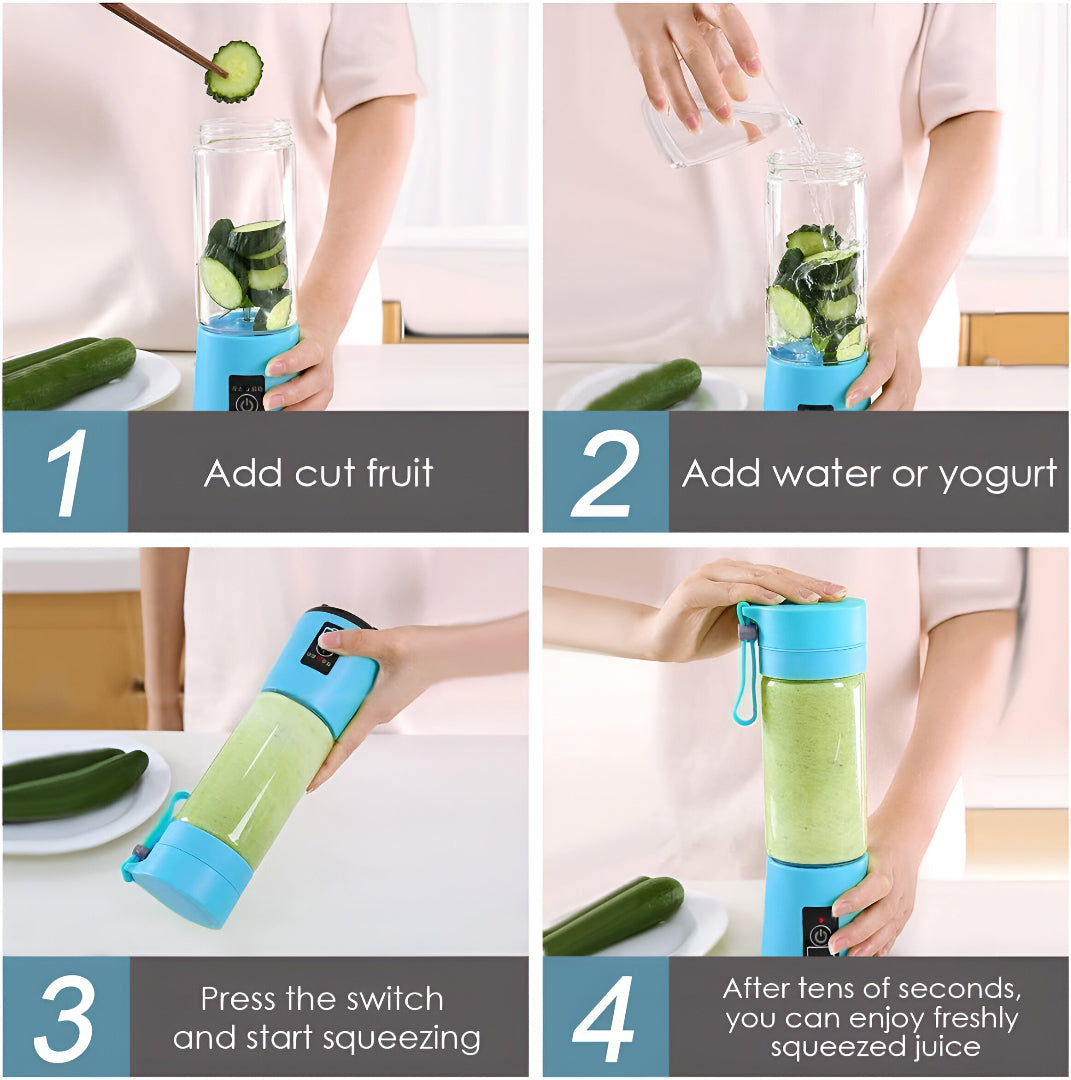 SmoothSqueeze™ Juicer Blender – Freshness in Seconds