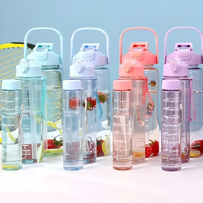 TriSpark™ 3-in-1 Motivational Water Bottle (Set of 3)👌🔥